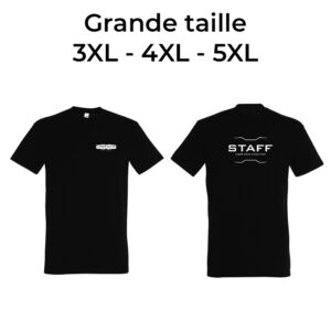 T-SHIRT manche courte Staff Grande taille