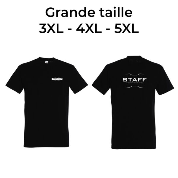 T-SHIRT manche courte Staff Grande taille