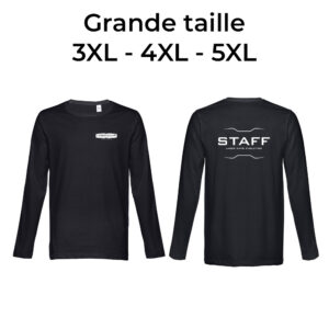 T-shirt Manches Longues Staff Grande Taille