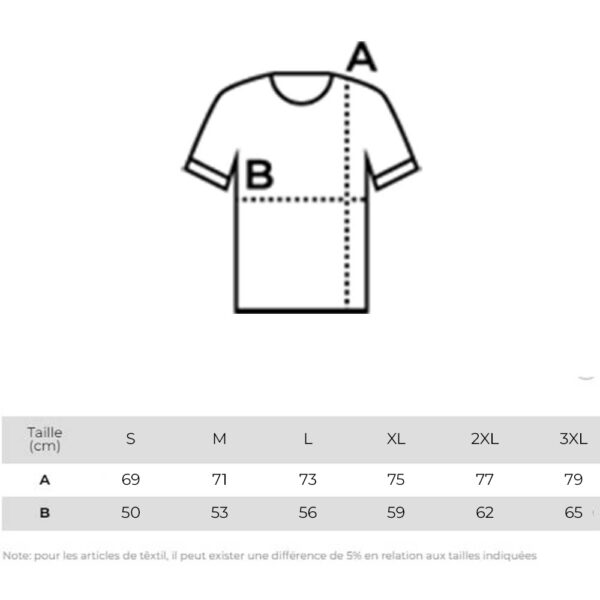 T-shirt Adulte H/F V2025 V2 – Image 2