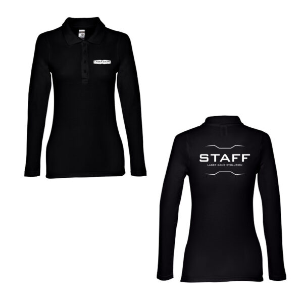 Polo Manche Longue Staff – Image 2