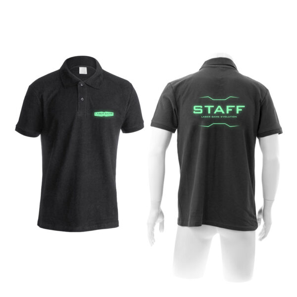 Polo Manches Courtes Staff photoluminescente